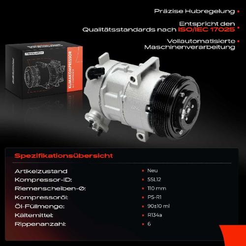 Frankberg 1x Klimakompressor für Opel Corsa E X15 Corsa E Kasten/Schrägheck Bild Frankberg 1x Klimakompressor für Opel Corsa E X15 Corsa E Kasten/Schrägheck