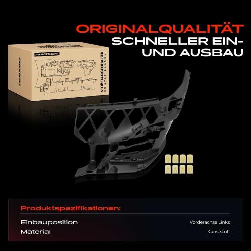 1x Stoßfänger Halter Vorne Links für BMW G20 G28 G80 318d 330E 330i G21 G81 Bild 1x Stoßfänger Halter Vorne Links für BMW G20 G28 G80 318d 330E 330i G21 G81