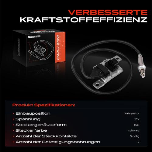 1x Nox Sensor Nitrogen Oxide Lamdasonde Katalysator für Audi A6 Allroad 4G_ A7 Sportback Bild 1x Nox Sensor Nitrogen Oxide Lamdasonde Katalysator für Audi A6 Allroad 4G_ A7 Sportback