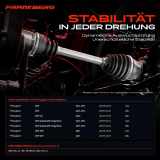 1x Antriebswelle Vorderachse Links für Peugeot 207 CC SW Kasten/Schrägheck WA WC WD WK 2006-2015