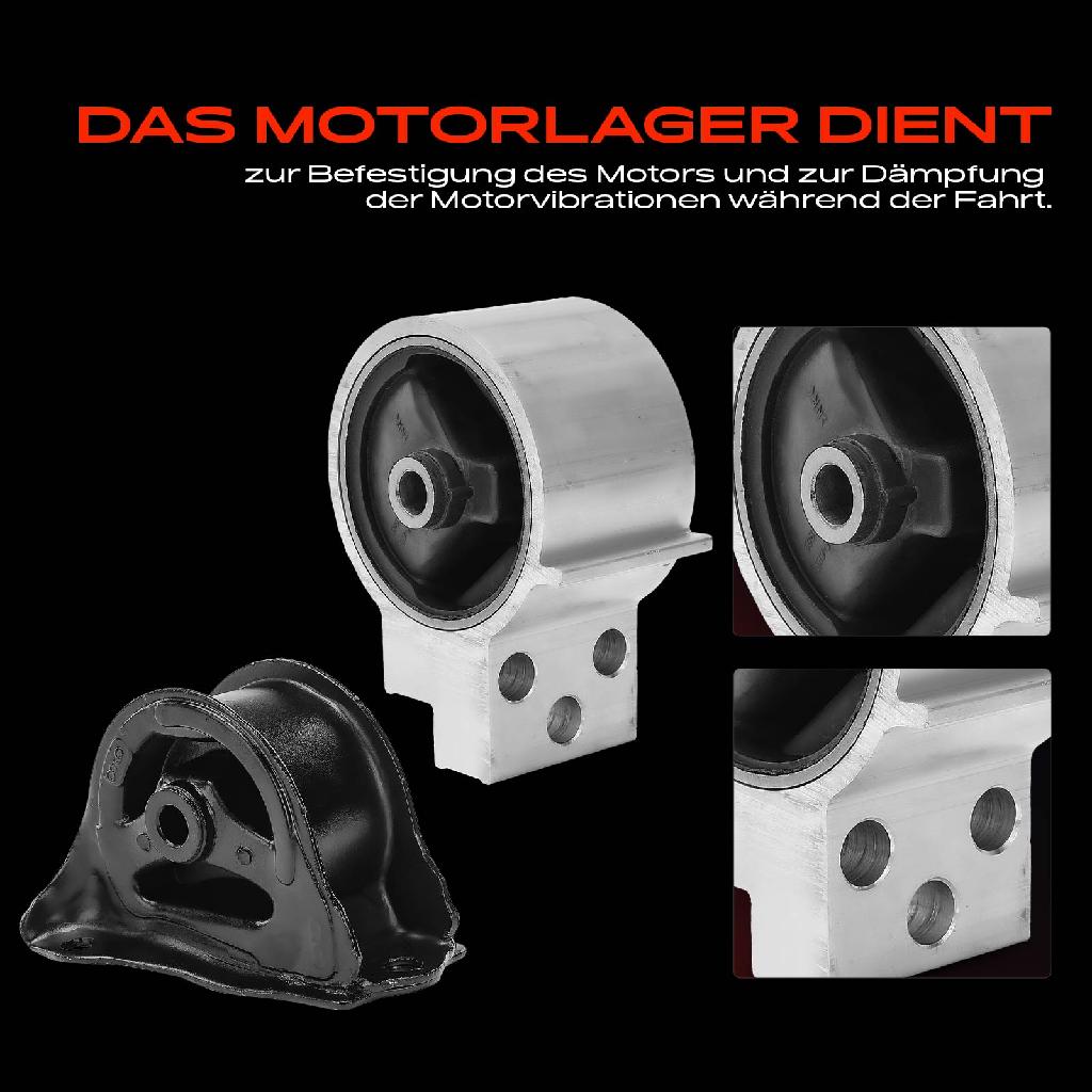 2x Motorlager Links für Honda Civic VI Aerodeck Fastback Hatchback 1.4L 1.6L