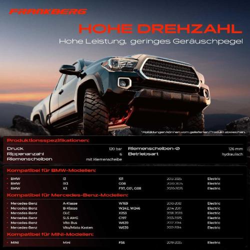 1x Servopumpe hydraulisch für Maserati Ghibli Quattroporte VI 3.0L 2013-2017 Bild 1x Servopumpe hydraulisch für Maserati Ghibli Quattroporte VI 3.0L 2013-2017