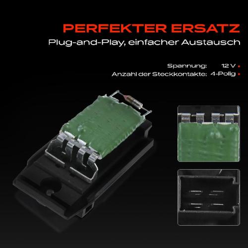 1x Widerstand Vorwiderstand Gebläsemotor für Ford Focus MK1 Mondeo II 2 MK2 3 MK3 Bild 1x Widerstand Vorwiderstand Gebläsemotor für Ford Focus MK1 Mondeo II 2 MK2 3 MK3