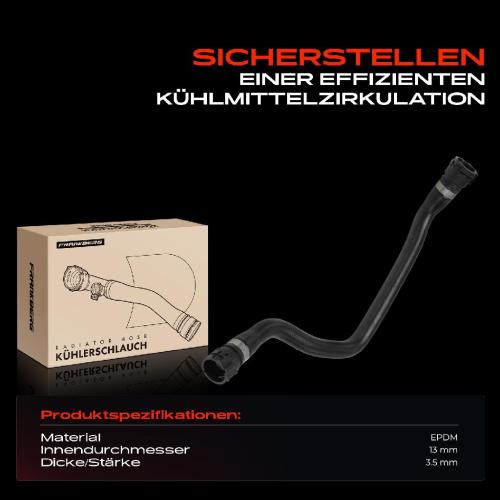 1x Kühlerschlauch Kühlwasserschlauch für BMW 5er F10 535i F07 F11 F06 F12 F13 7er F01 740i Bild 1x Kühlerschlauch Kühlwasserschlauch für BMW 5er F10 535i F07 F11 F06 F12 F13 7er F01 740i