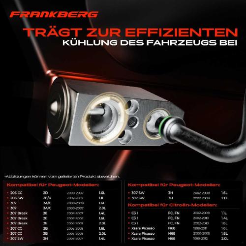 1x Expansionsventil Klimaanlage für Citroën C3 I FC Xsara Picasso Peugeot 206 307 Bild 1x Expansionsventil Klimaanlage für Citroën C3 I FC Xsara Picasso Peugeot 206 307