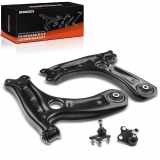 Frankberg 1x Querlenker Satz Vorderachse für VW Polo Stufenheck Seat Cordoba Ibiza III Skoda Fabia II Combi