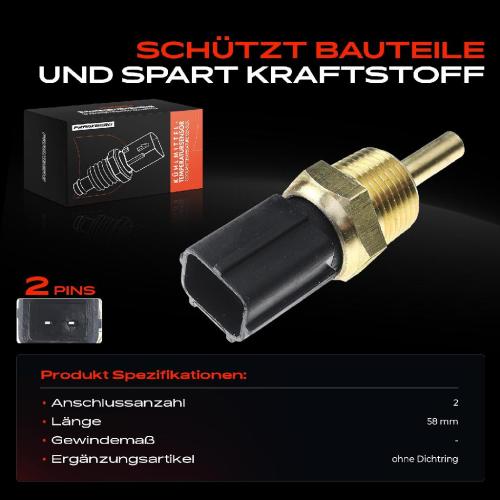 Frankberg 1x Sensor Kühlmitteltemperatur für Mitsubishi ASX Carisma Colt IV V VI Galant V VI Bild Frankberg 1x Sensor Kühlmitteltemperatur für Mitsubishi ASX Carisma Colt IV V VI Galant V VI
