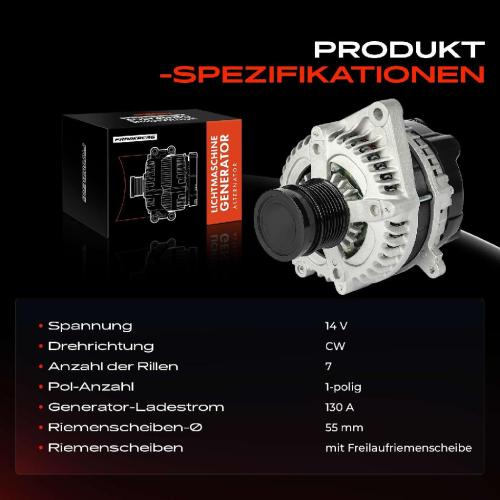 1x Lichtmaschine Generator für Honda Civic X Schrägheck FC FK 1.0L Bj ab 2017 Bild 1x Lichtmaschine Generator für Honda Civic X Schrägheck FC FK 1.0L Bj ab 2017