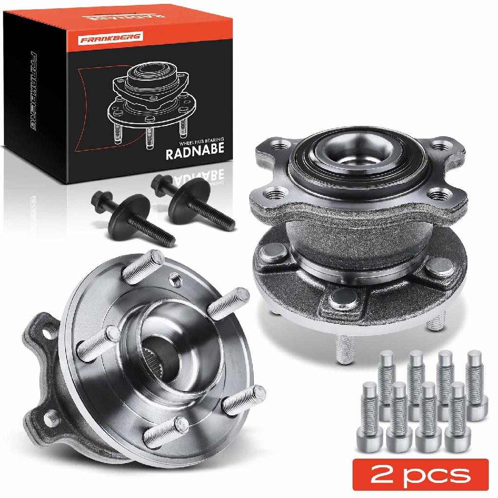 Frankberg 2x Radnabe Radlagersatz Hinterachse beidseitig für Ford Kuga I 2.0L 2.5L 2008-2012
