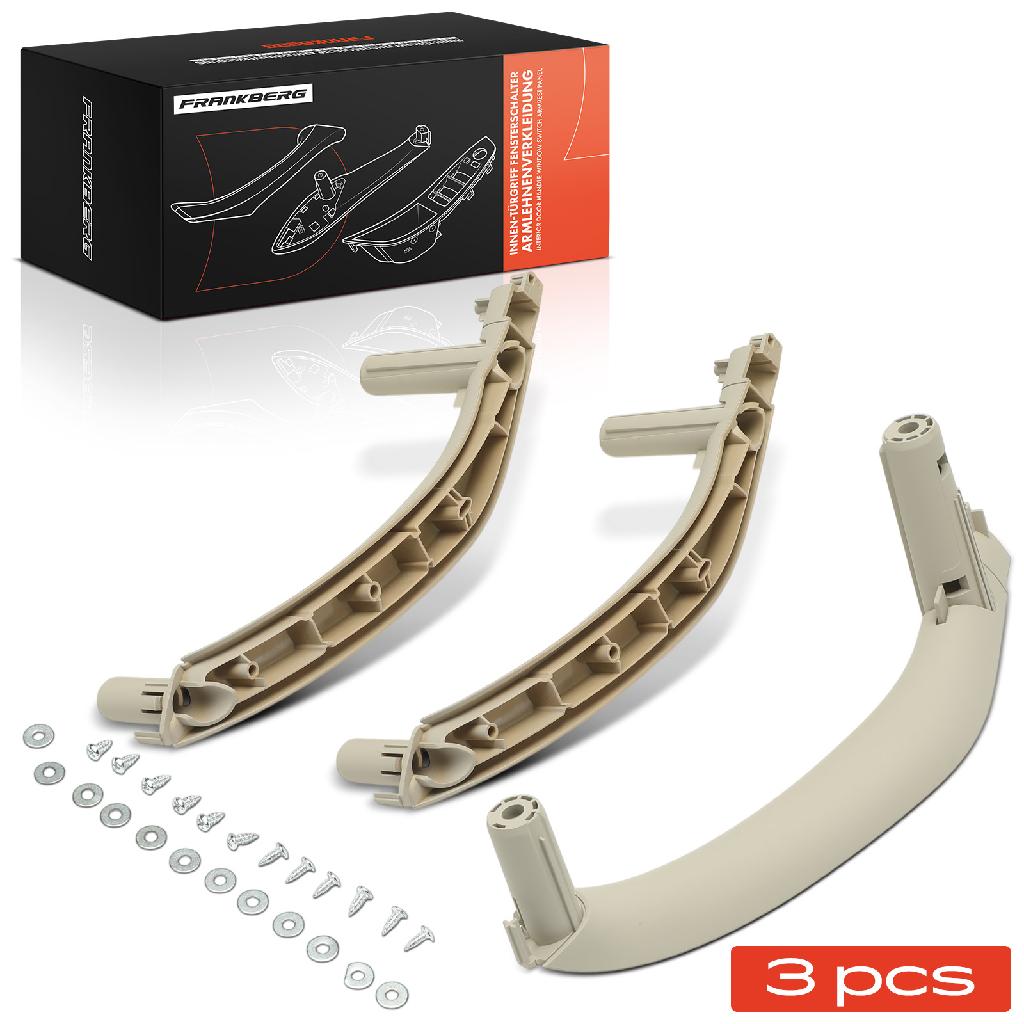 3x Türgriff Innenausstattung Beidseitig für BMW X5 F15 F85 X6 F16 F86