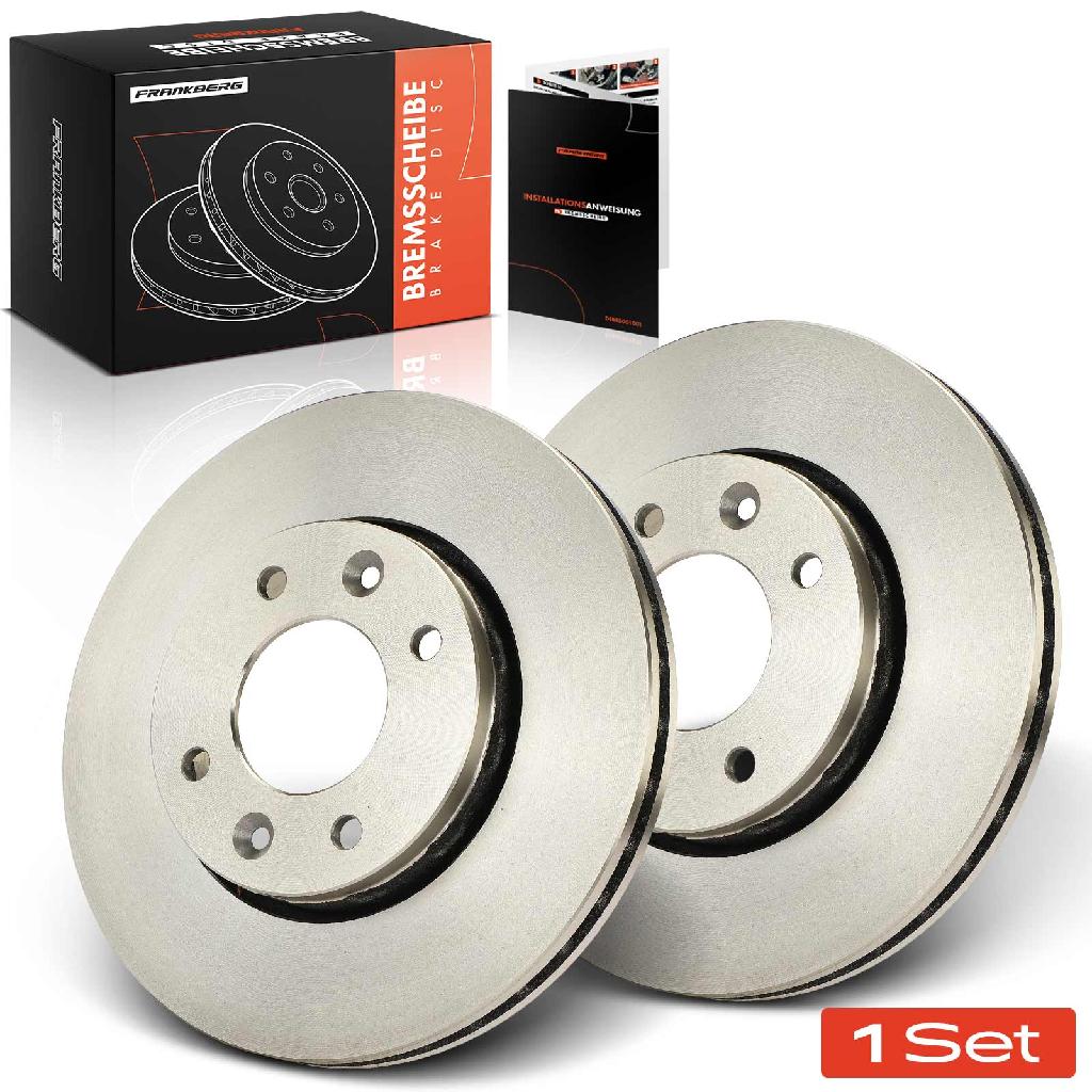 2x Bremsscheiben Vorderachse für KIA Carens I II MPV FC FJ 1.6L-2.0L 2000-2007