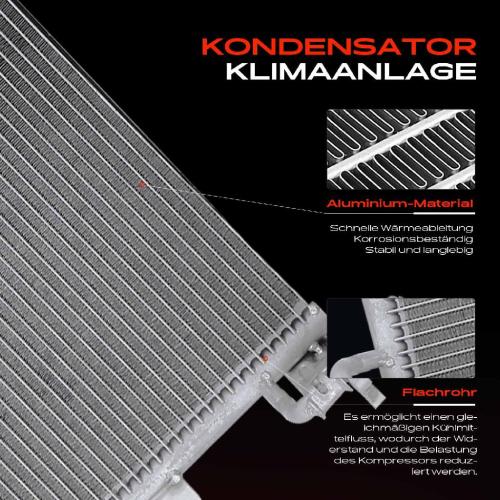 Frankberg 1x Kondensator Klimaanlage für Hyundai Sonata IV EF XG KIA Magentis GD MS 2.0L-3.5L Bild Frankberg 1x Kondensator Klimaanlage für Hyundai Sonata IV EF XG KIA Magentis GD MS 2.0L-3.5L