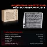 1x Wärmetauscher Innenraumheizung für VW Golf 5 6 Audi A3 Skoda Octavia Seat Leon