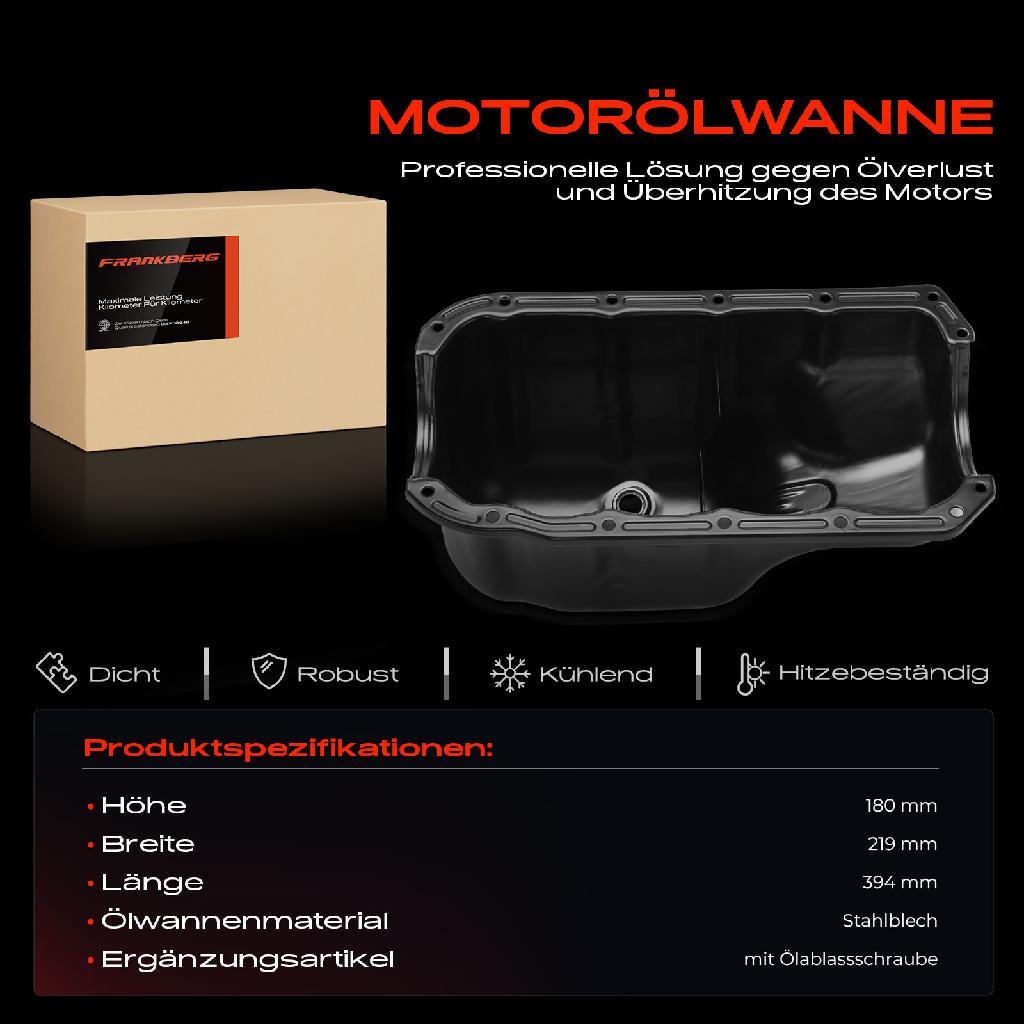 1x Ölwanne Motorölwanne für Fiat Brava Bravo 182 Punto 176 Lancia Y 840 1.2L