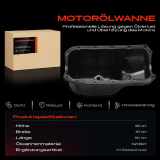 1x Ölwanne Motorölwanne für Fiat Brava Bravo 182 Punto 176 Lancia Y 840 1.2L