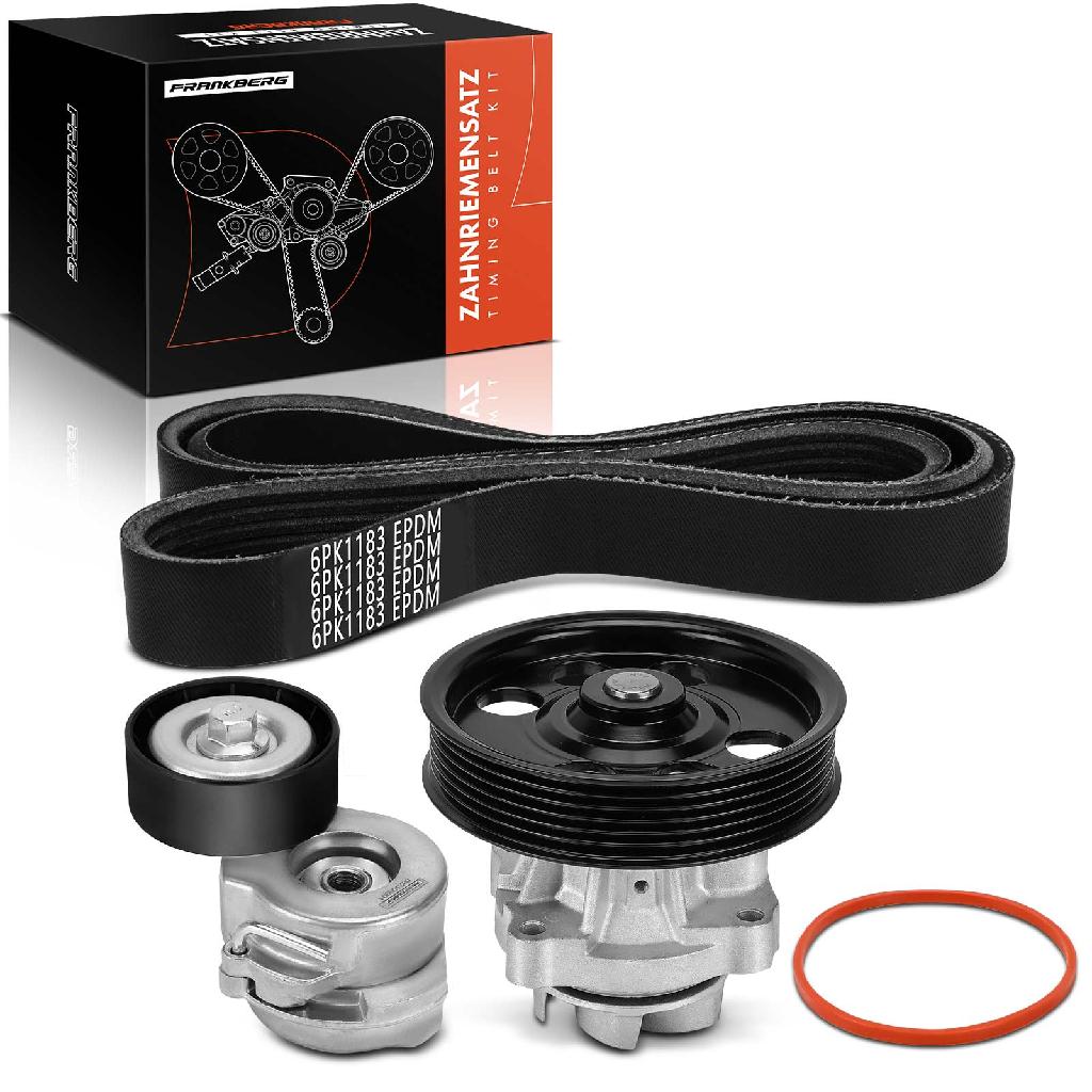 1x Keilrippenriemensatz Wasserpumpe für Opel Corsa D Corsa C Meriva Agila 1.3L