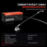 1x Bremsschlauch Bremsschläuche Hinterachse Links für Hyundai Accent Stufenheck KIA Rio IV FB SC YB