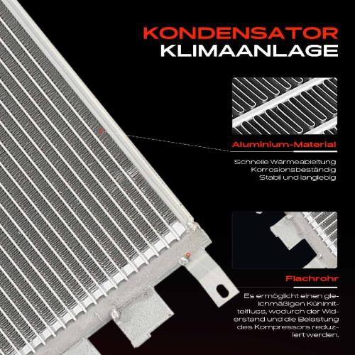 1x Kondensator Klimaanlage für Alfa Romeo 159 Brera Spider 939 2.2L Bild 1x Kondensator Klimaanlage für Alfa Romeo 159 Brera Spider 939 2.2L