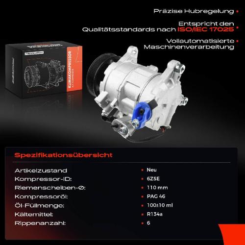 1x Klimakompressor für BMW 1er F20 F21 F23 F22 F87 3er F34 F30 F80 F31 F32 F82 Bild 1x Klimakompressor für BMW 1er F20 F21 F23 F22 F87 3er F34 F30 F80 F31 F32 F82