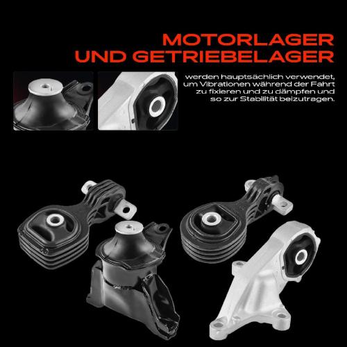 2x Motorlager Drehmomentstützlager Vorne Rechts für Honda CR-V IV RM 2.4L Bj ab 2012 Bild 2x Motorlager Drehmomentstützlager Vorne Rechts für Honda CR-V IV RM 2.4L Bj ab 2012