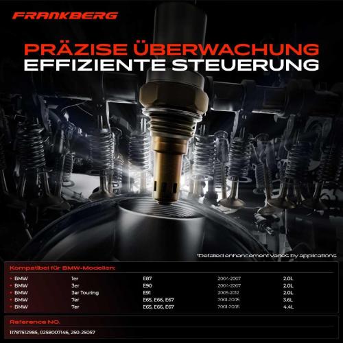 1x Lambdasonde Regelsonde Vor Katalysator für BMW 1er E87 3er E90 E91 7er E65 E66 E67 320i 735i Li Bild 1x Lambdasonde Regelsonde Vor Katalysator für BMW 1er E87 3er E90 E91 7er E65 E66 E67 320i 735i Li