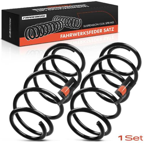 Frankberg 2x Fahrwerksfeder Vorderachse für Opel Kadett E 39 49 T85 35 36 45 46 T85 1984-1991 Bild Frankberg 2x Fahrwerksfeder Vorderachse für Opel Kadett E 39 49 T85 35 36 45 46 T85 1984-1991