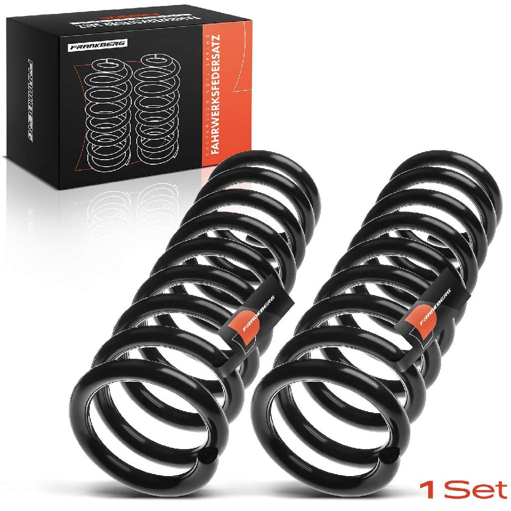 Frankberg 2x Fahrwerksfeder Hinterachse für BMW 8er E31 4.0L 4.4L 5.0L 5.4L 1990-1999