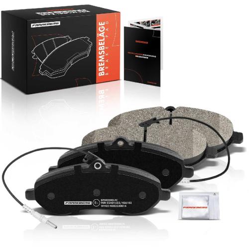Frankberg 4x Bremsbeläge Vorderachse für Citroën Jumpy Kasten Pritsche/Fahrgestell Fiat Scudo Bus Peugeot Toyota Bild Frankberg 4x Bremsbeläge Vorderachse für Citroën Jumpy Kasten Pritsche/Fahrgestell Fiat Scudo Bus Peugeot Toyota