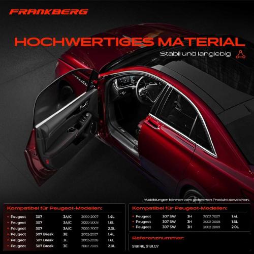 1x Türfeststeller Türfangband Türstopper Vorne für Peugeot 307 Break SW 3A/C 3E 3H Bild 1x Türfeststeller Türfangband Türstopper Vorne für Peugeot 307 Break SW 3A/C 3E 3H