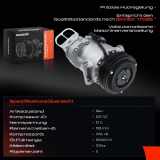 1x Klimakompressor für Opel Astra J Insignia A Meriva Zafira Chevrolet Cruze Bj ab 2010