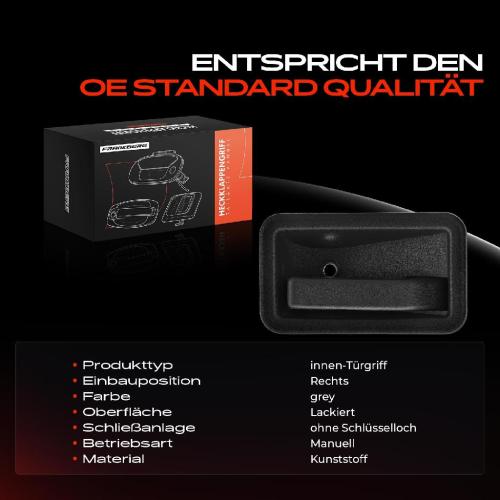 1x Türgriff Rechts innen für Renault 19 I Cabriolet Chamade II Kasten/Schrägheck Clio 1.4L 1988-1998 Bild 1x Türgriff Rechts innen für Renault 19 I Cabriolet Chamade II Kasten/Schrägheck Clio 1.4L 1988-1998