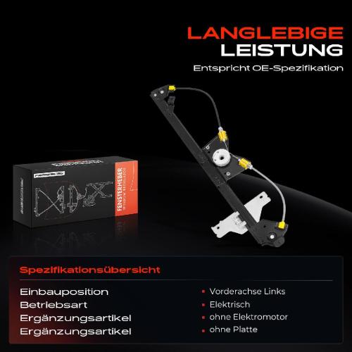 Frankberg 1x Fensterheber Vorne Links für Citroën Jumpy Bus V Vivaro C ab 2016 Bild Frankberg 1x Fensterheber Vorne Links für Citroën Jumpy Bus V Vivaro C ab 2016
