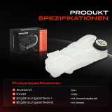 1x Ausgleichsbehälter Kühlmittelbehälter für Volvo V40 Schrägheck 525 1.5L 1.6L 2012-2015