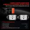 2x Radbremszylinder Hinten f&uuml;r Ford Focus II Transit Tourneo Fiat