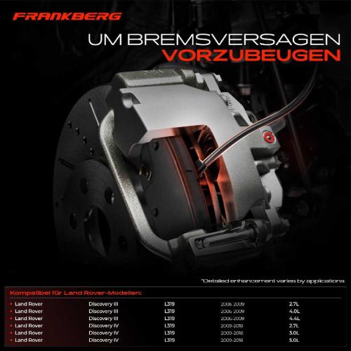 1x Warnkontakt Bremsbelagverschleiß Vorderachse für Land Rover Discovery III IV L319 Bild 1x Warnkontakt Bremsbelagverschleiß Vorderachse für Land Rover Discovery III IV L319