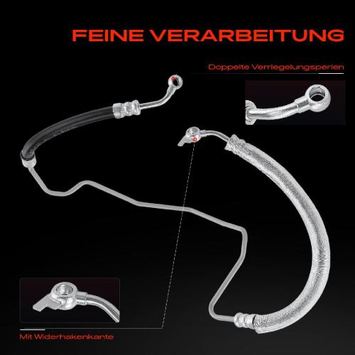 1x Servolenkung Schlauch für VW New Beetle 1C1 9C1 1Y7 Cabriolet 1.4L 2001-2010 Bild 1x Servolenkung Schlauch für VW New Beetle 1C1 9C1 1Y7 Cabriolet 1.4L 2001-2010