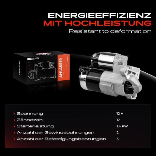Frankberg 1x Anlasser Starter für Dacia Logan Nissan Almera II Hatchback Kubistar Kasten Micra III Renault Bild Frankberg 1x Anlasser Starter für Dacia Logan Nissan Almera II Hatchback Kubistar Kasten Micra III Renault