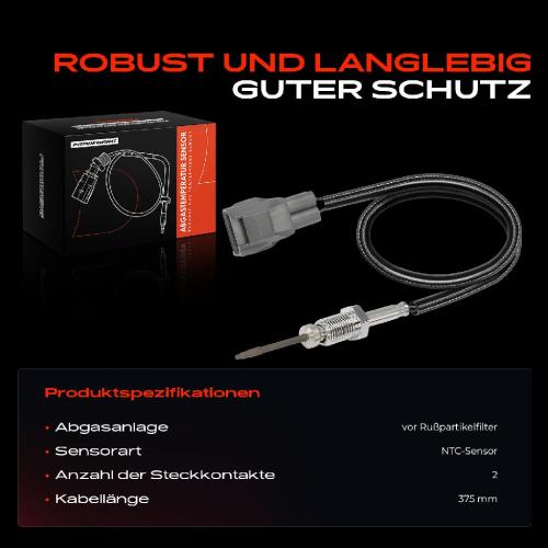 1x Abgastemperatursensor für Toyota Auris Avensis Corolla Bild 1x Abgastemperatursensor für Toyota Auris Avensis Corolla