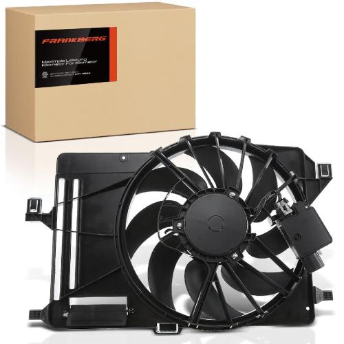 1x Motorkühller Einfachlüfter mit Kühlerlüfterrahmen Ford C-Max II Grand C-Max Focus III Bild 1x Motorkühller Einfachlüfter mit Kühlerlüfterrahmen Ford C-Max II Grand C-Max Focus III