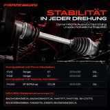 1x Antriebswelle Vorderachse Rechts für Ford Ranger ET Mazda BT-50 2006-2015