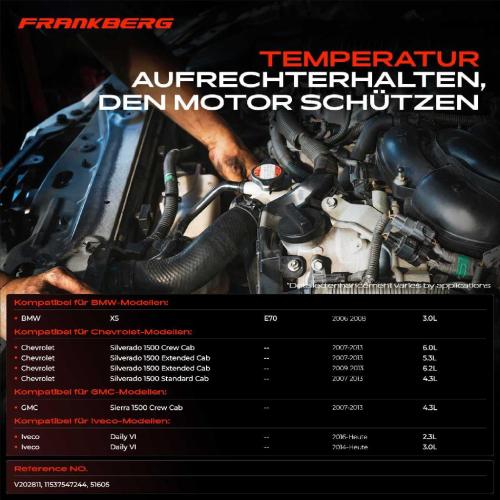 1x Kühlerschlauch Kühlwasserschlauch für BMW X5 E70 Chevrolet Silverado 1500 Crew Cab Pick-up Iveco Bild 1x Kühlerschlauch Kühlwasserschlauch für BMW X5 E70 Chevrolet Silverado 1500 Crew Cab Pick-up Iveco