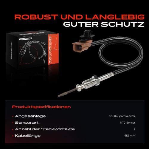 1x Abgastemperatursensor für Nissan Juke Note F15 E12 Pulsar C13 Qashqai II 1.5L Bild 1x Abgastemperatursensor für Nissan Juke Note F15 E12 Pulsar C13 Qashqai II 1.5L
