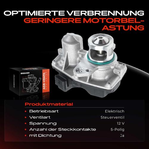 1x AGR-Ventil Abgasrückführungsventil für Mercedes-Benz C-Klasse W205 C-Klasse T-Model S205 Vito Kasten W447 Bild 1x AGR-Ventil Abgasrückführungsventil für Mercedes-Benz C-Klasse W205 C-Klasse T-Model S205 Vito Kasten W447