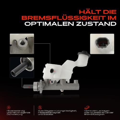 1x Hauptbremszylinder Bremszylinder für Toyota Corolla Kombi Stufenheck Verso Bild 1x Hauptbremszylinder Bremszylinder für Toyota Corolla Kombi Stufenheck Verso