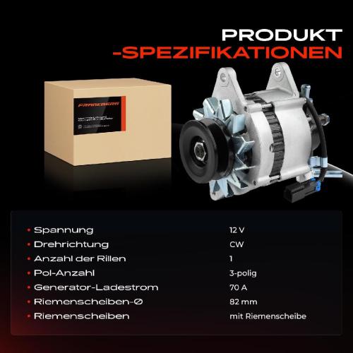 1x Lichtmaschine Generator für Isuzu Campo KB Trooper I UBS Campo TF0 TF Bild 1x Lichtmaschine Generator für Isuzu Campo KB Trooper I UBS Campo TF0 TF