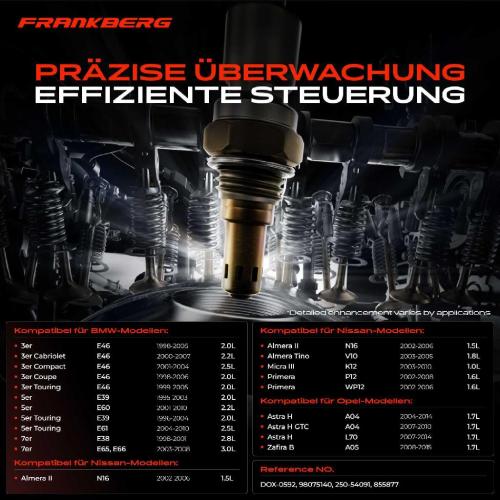 1x Lambdasonde Regelsonde Vor Katalysator für Opel Astra H Caravan GTC Kasten/Kombi A04 L70 Zafira B A05 Bild 1x Lambdasonde Regelsonde Vor Katalysator für Opel Astra H Caravan GTC Kasten/Kombi A04 L70 Zafira B A05
