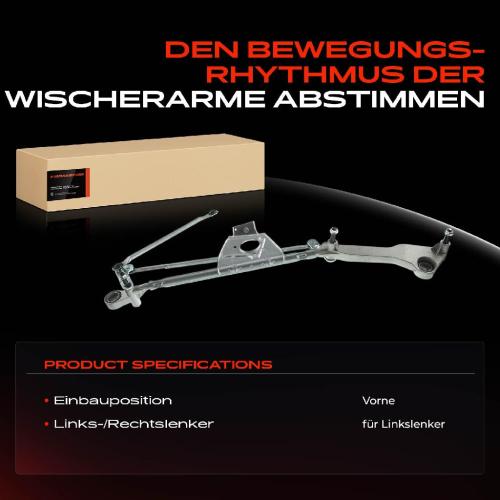 1x Wischergestänge Vorne für Mercedes-Benz Benz R Klasse W251 Bild 1x Wischergestänge Vorne für Mercedes-Benz Benz R Klasse W251