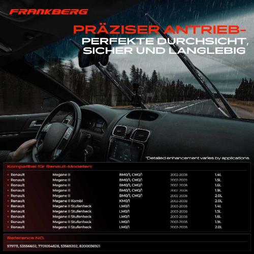 1x Wischermotor Scheibenwischermotor Vorne für Renault Megane II BM0/1 CM/LM0/1 EM/KM0/1 Bild 1x Wischermotor Scheibenwischermotor Vorne für Renault Megane II BM0/1 CM/LM0/1 EM/KM0/1