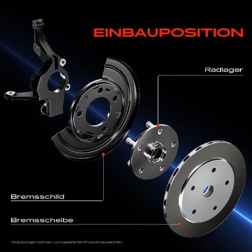 Frankberg 4x Ankerblech Bremsscheibe Vorne und Hinten für VW Polo 9A Seat Ibiza Fabia Audi A1 Bild Frankberg 4x Ankerblech Bremsscheibe Vorne und Hinten für VW Polo 9A Seat Ibiza Fabia Audi A1