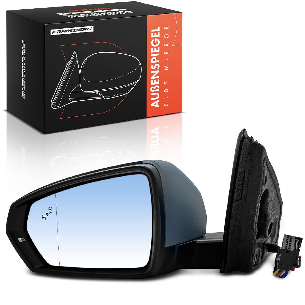 Frankberg 1x Außenspiegel Links für VW Polo AE1 AW1 BZ1 1.0L 1.5L 1.6L 2.0L 2017-2024